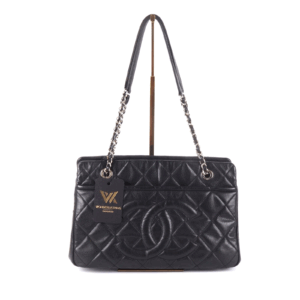 CHANEL CC Timeless Caviar Soft Tote Luxus Designer Leder Schultertasche OP:5800€