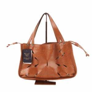 DOLCE&GABBANA Laser Cut Leather Tote Luxus Designer Handtasche OP: 600 €