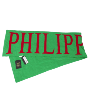 PHILIPP PLEIN Kaschmir Herrenschal Luxus Designer 180 cm OP: 650€