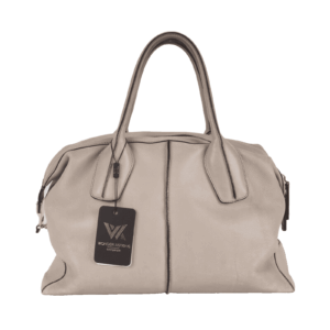 TOD´S Di Bag Gray Calf Large Luxus Designer Kalbsleder Handtasche OP: 2200 €
